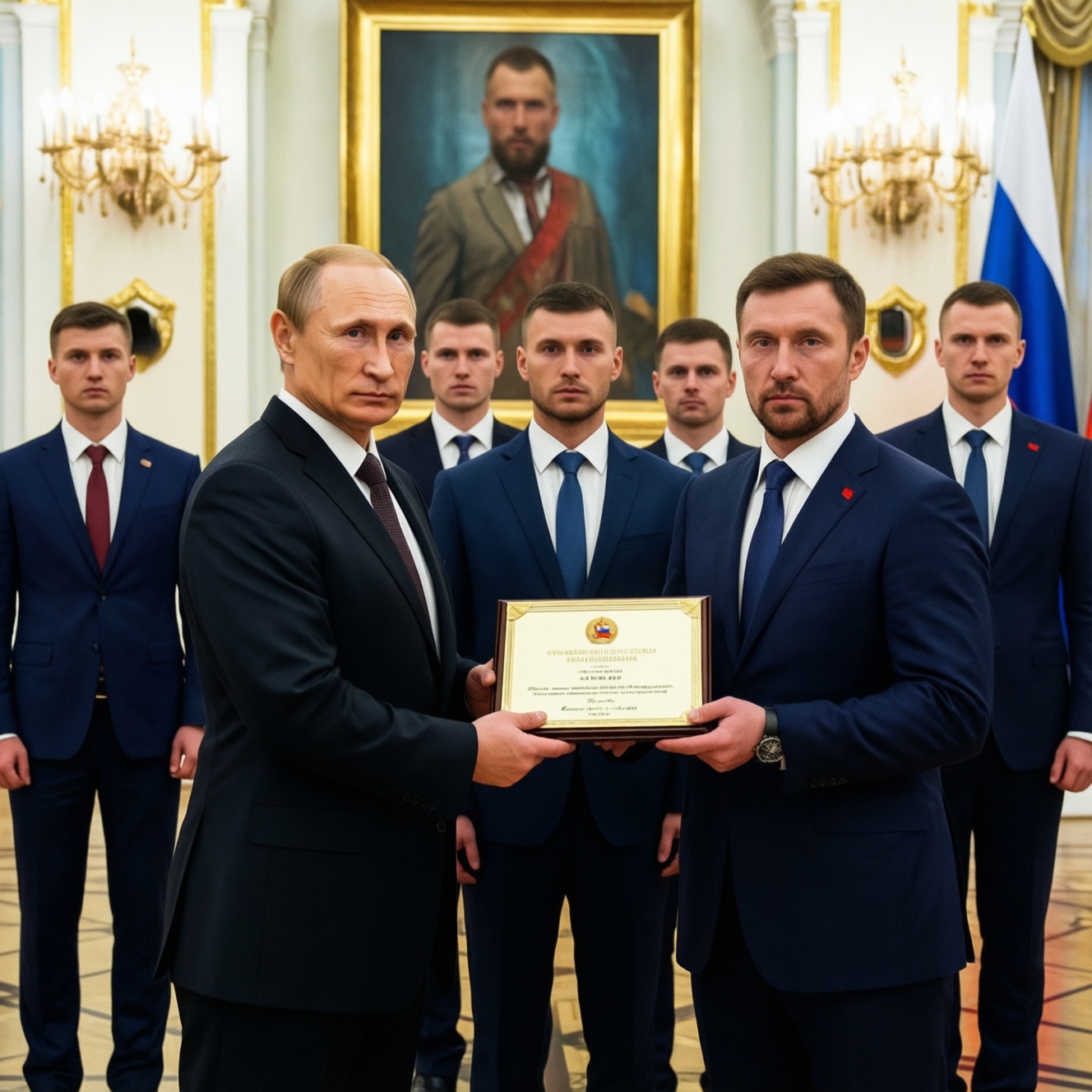 Путин наградил семерых сотрудников «Матч ТВ» государственными наградами